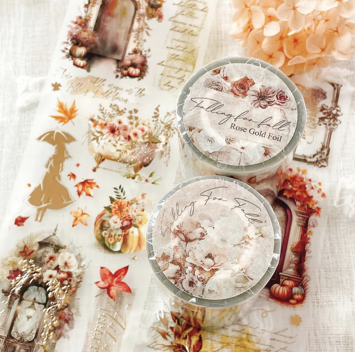 Washi Tape Set - JP Vintage Falling For Fall Washi