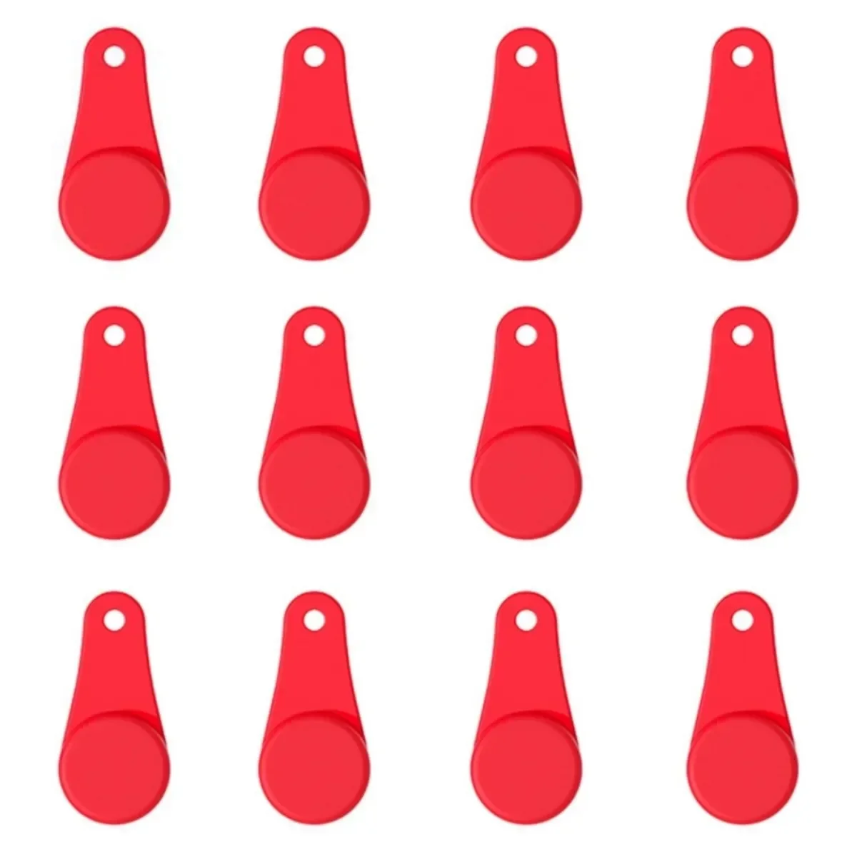 Paperclip Magnetic Set - Set Of 12 Magnetic Silicone Buckles