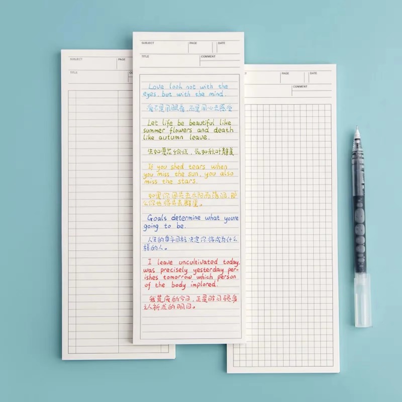 Office Stationery Supply List - Creative Daily Schedule Memo Pad To