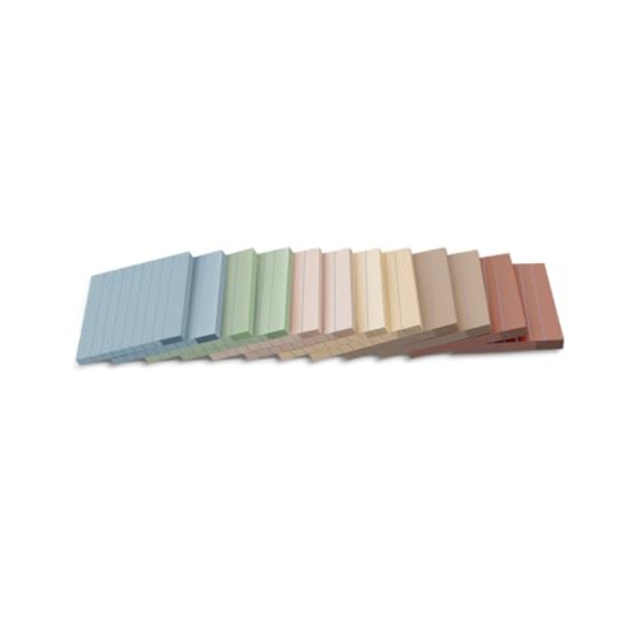 Memo Pad Sticky - Pack Lined Sticky Notes 3x3 in,