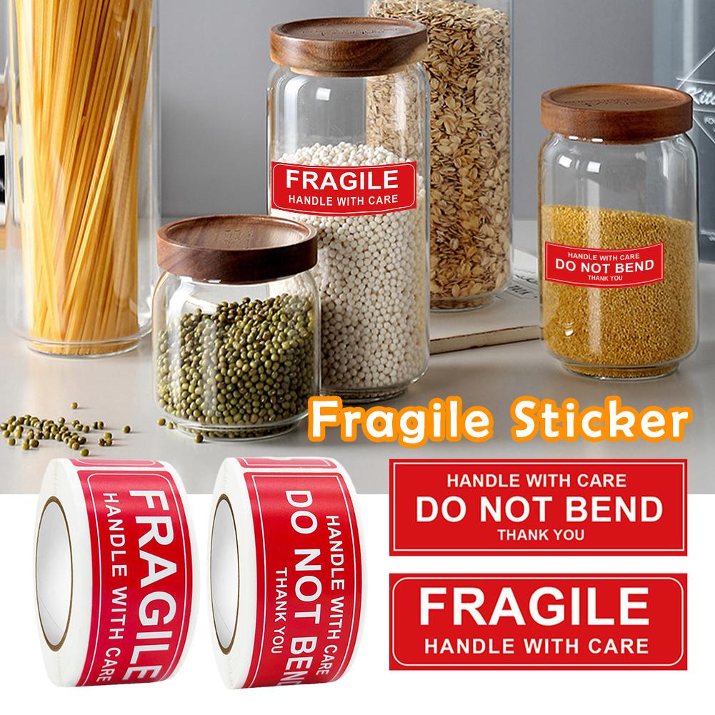 Sticker Label Roll - 150pcs Roll Fragile Label Stickers Handle