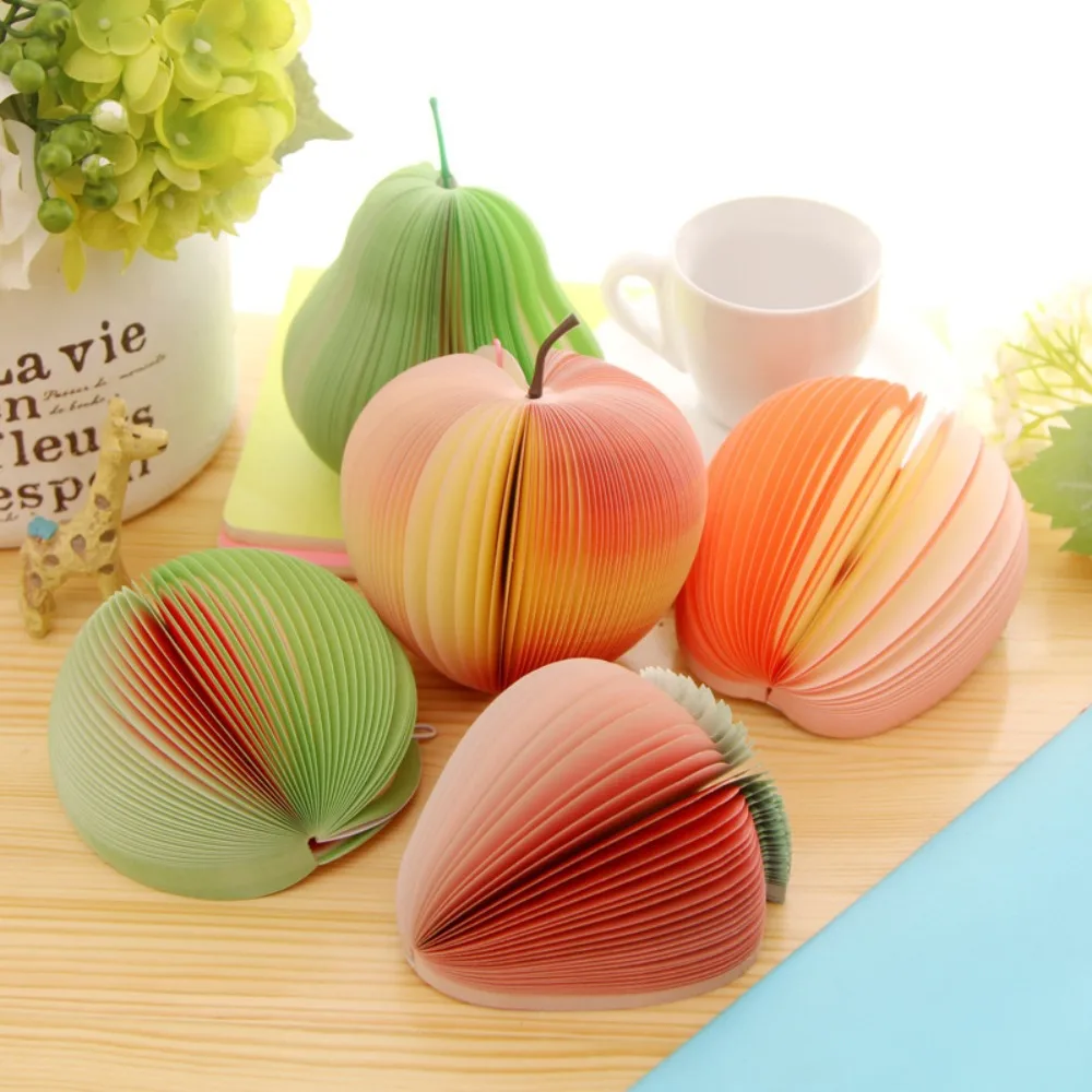 Memo Pad Sticky - Fruit Shape Sticky Note Student Note
