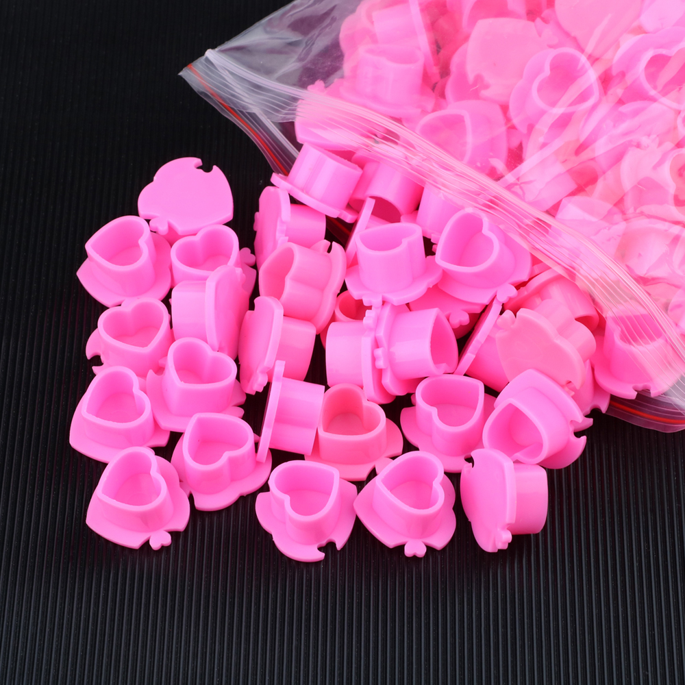 Calligraphy Ink Bottle - 50pcs Tattoo Ink Cups Disposable Plastic