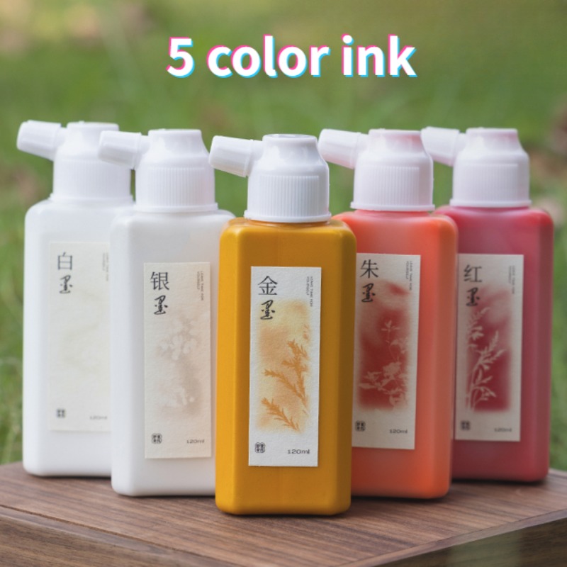 Calligraphy Ink Bottle - 120ml/bottle Color Ink Not Easy To