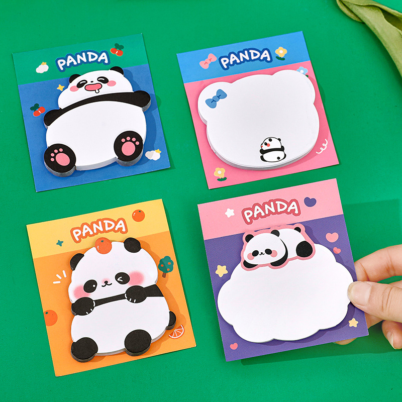 4 Pcs/lot Chubby Panda Cartoon - Office Stationery Supply List avaliação e preço