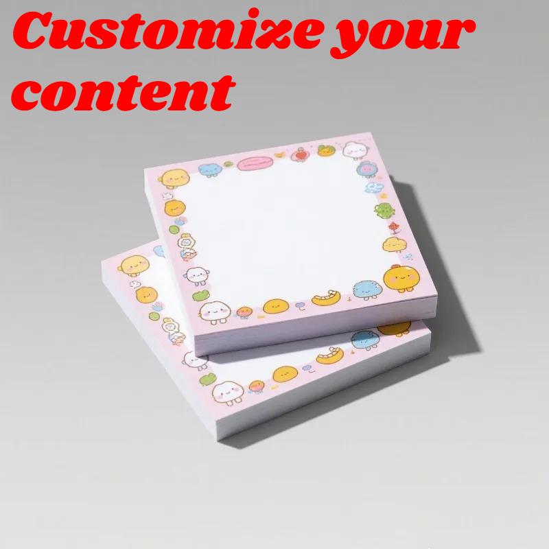 20pcs 7x7cm Custom Sticky Note - Memo Pad Sticky avaliação e preço