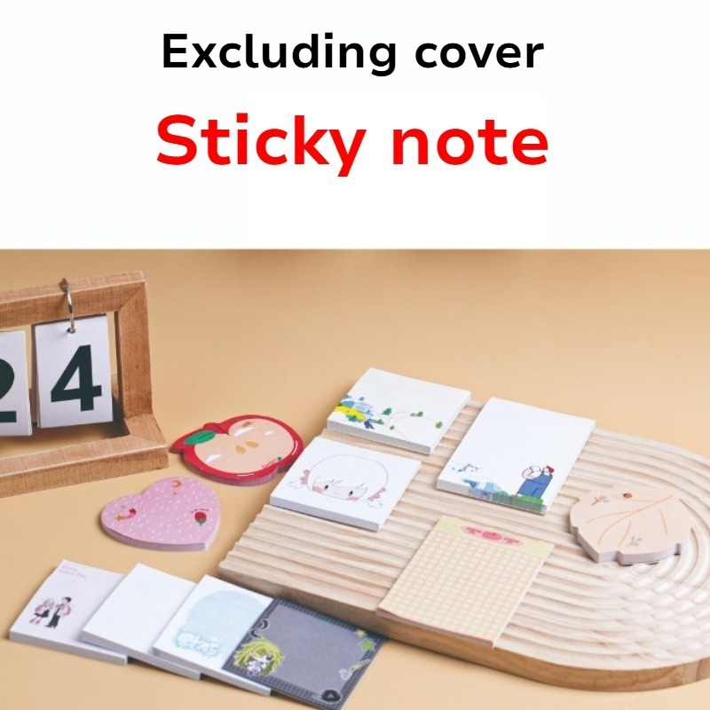 20pcs 7x7cm Custom Sticky Note - Memo Pad Sticky avaliação e preço