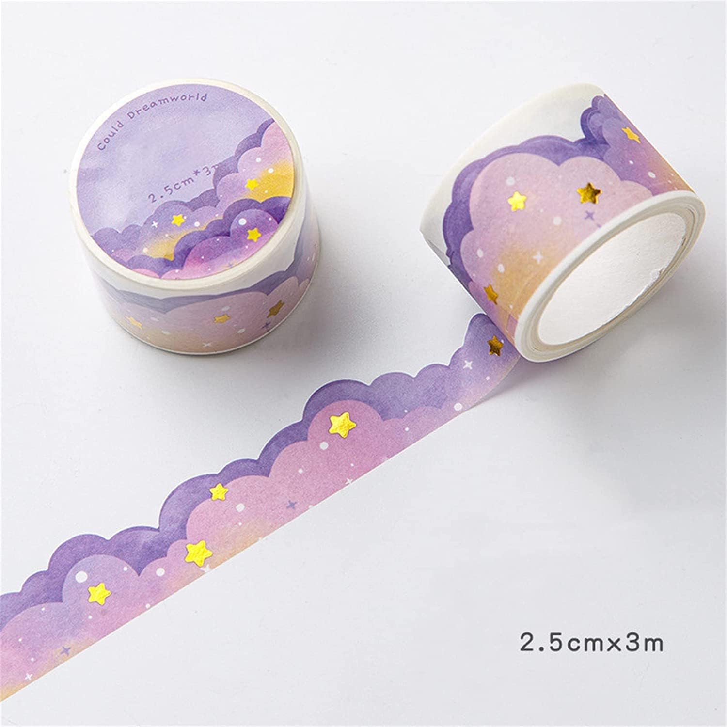 8 Rolls Color Cloud Washi Tape - Washi Tape Set avaliação e preço