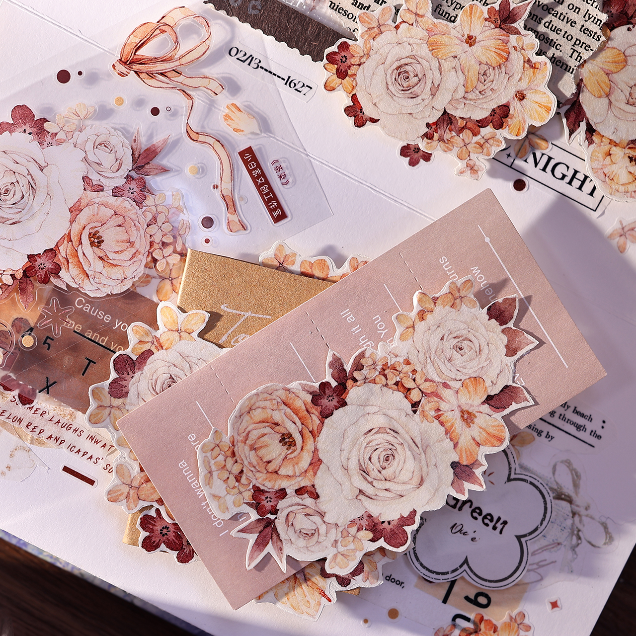 XiaoBaiJia Studio Vintage Red- - Washi Tape Set avaliação e preço
