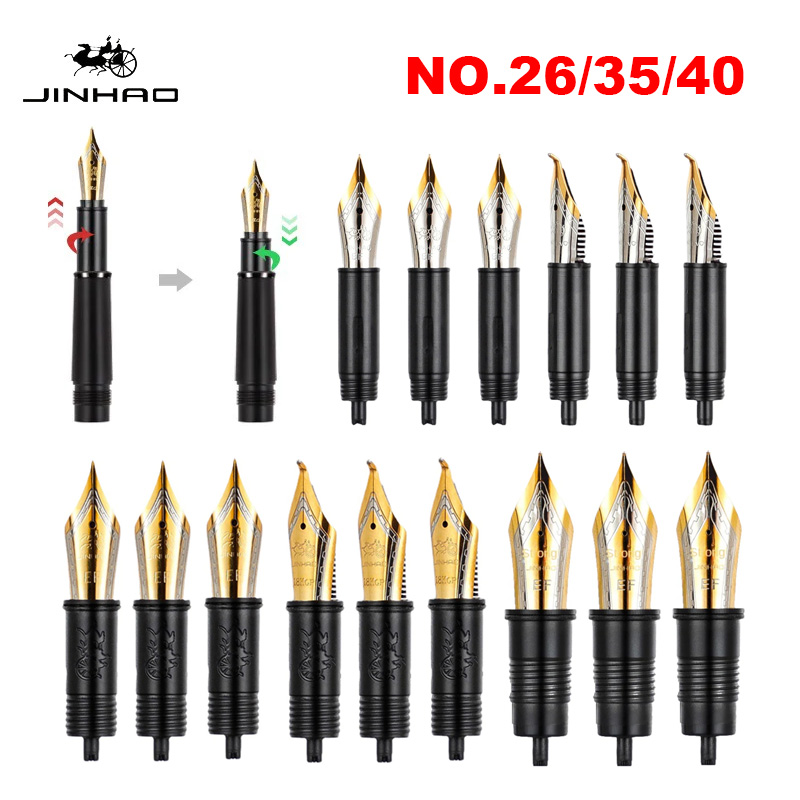1/3Pcs Jinhao Fountain Pen Nib - Fountain Pen Ink avaliação e preço
