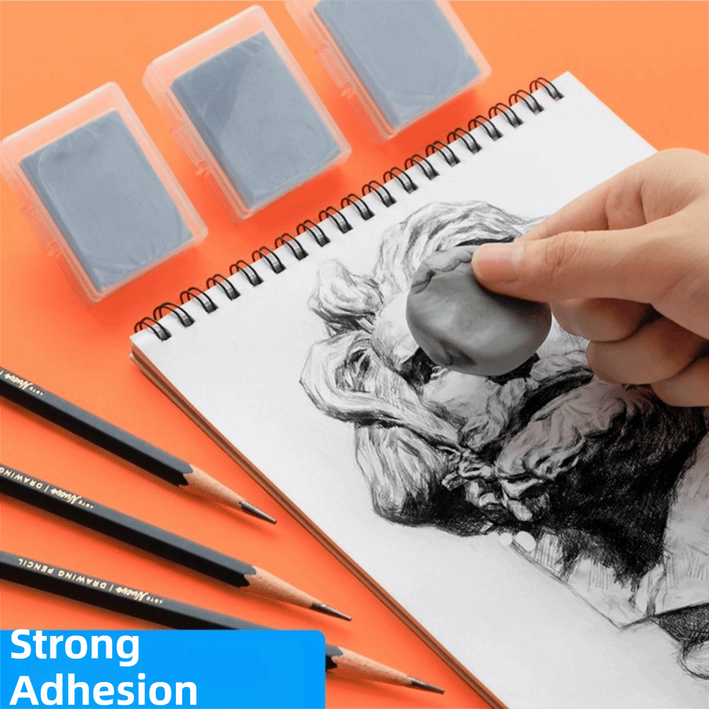 4Pcs Correcting Soft Sketching - Rubber Eraser Kneaded avaliação e preço