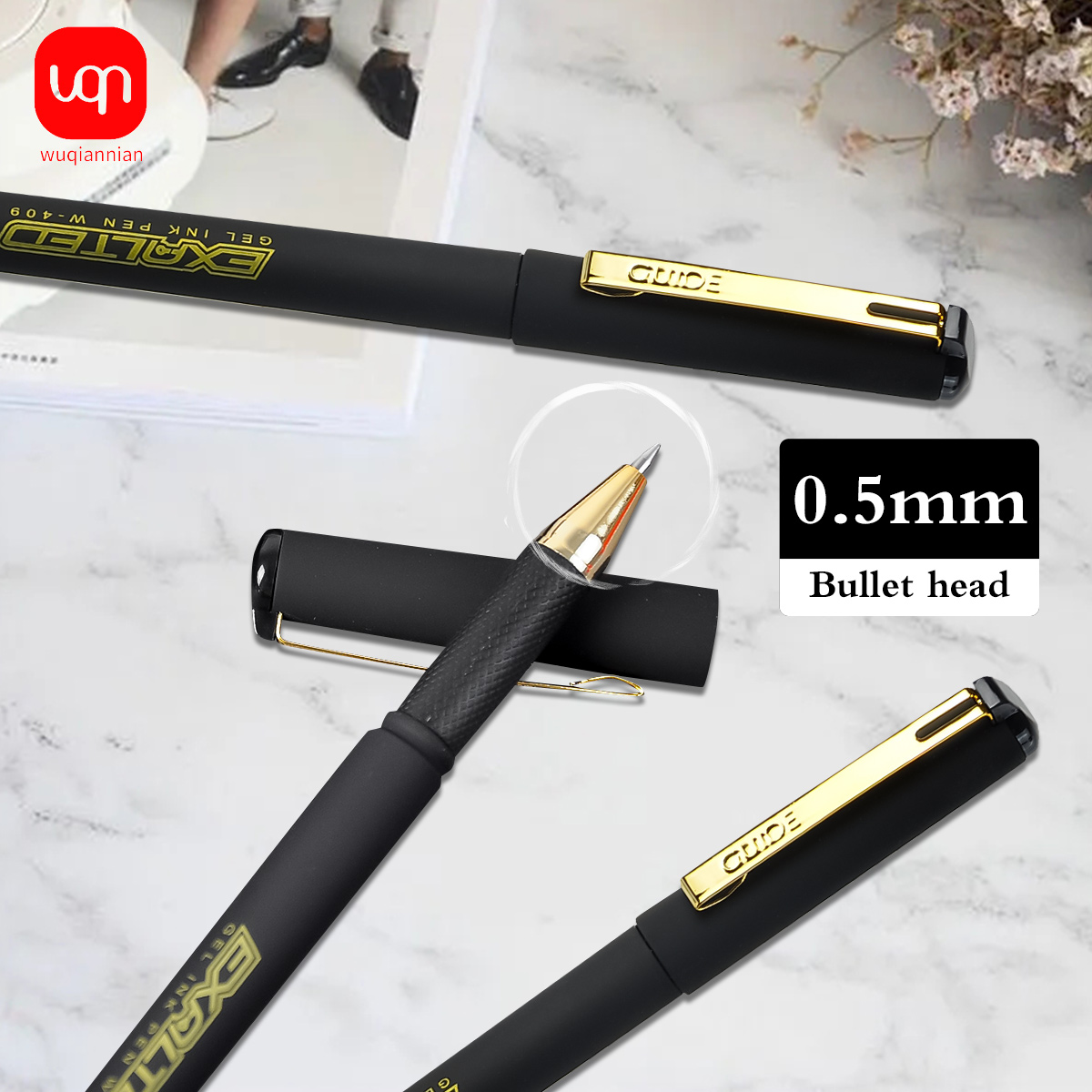 WQN-4/8/12pcs Simple Black Gel - Stationery Supplies Business avaliação e preço