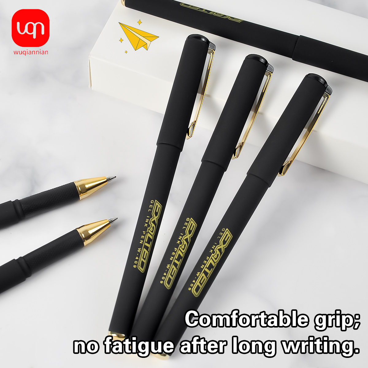 WQN-4/8/12pcs Simple Black Gel - Stationery Supplies Business avaliação e preço