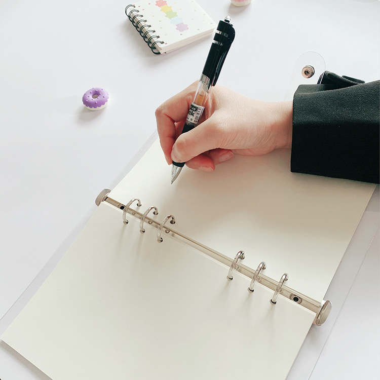 A5 A6 A7 Loose Leaf Notebook R - Notebook Dotted A5 avaliação e preço