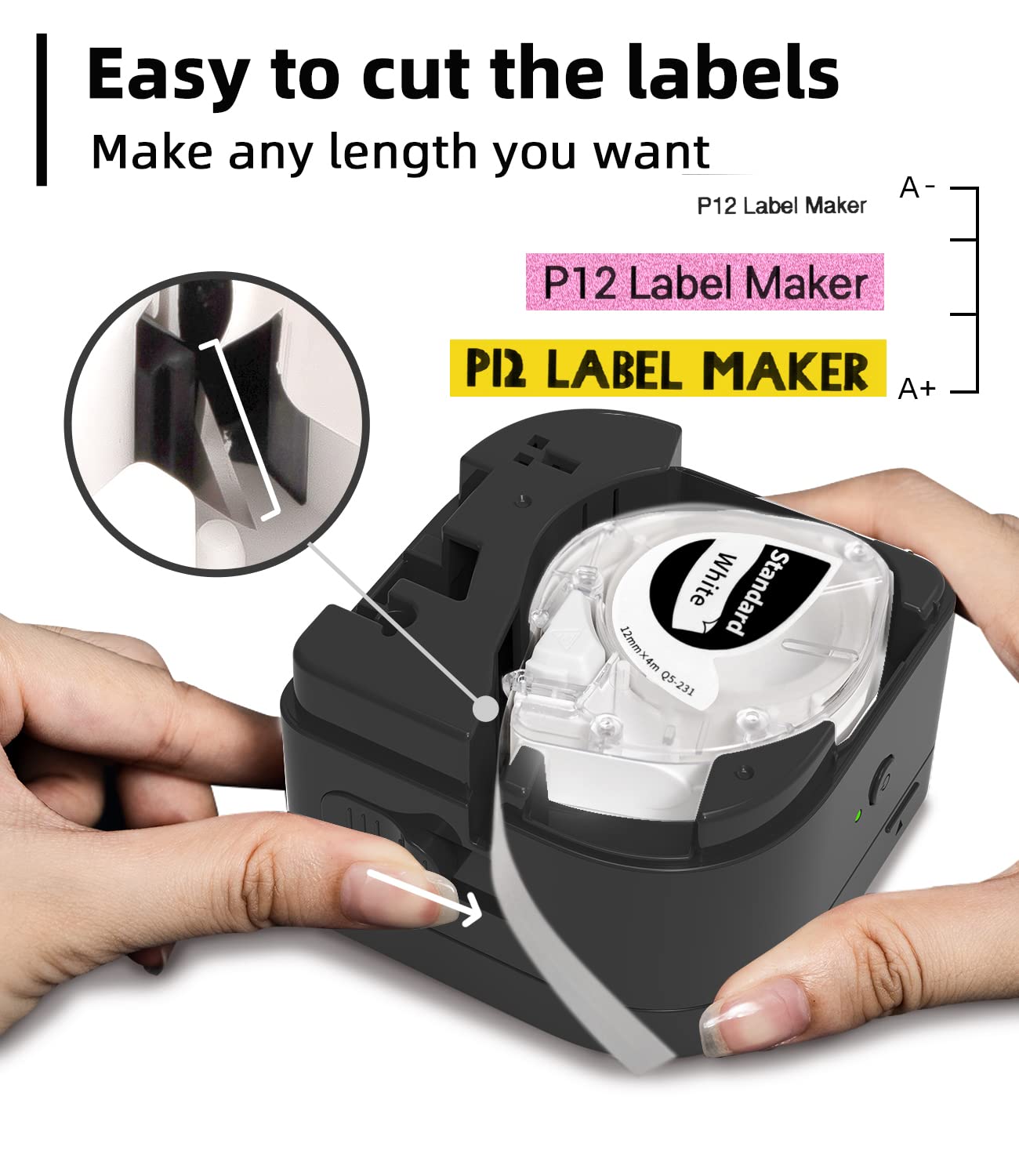 Phomemo P12 P12Pro Label Maker - Label Printer Tape avaliação e preço