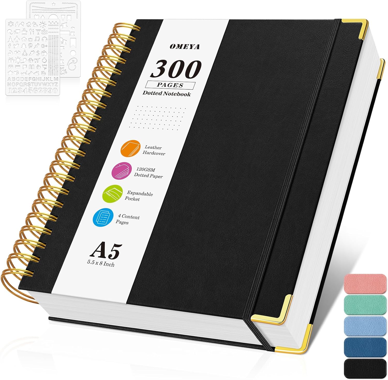 A5 Dotted Journal Spiral Noteb - Notebook Dotted A5 avaliação e preço