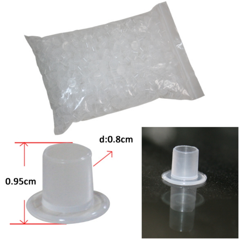 New 1000pcs 8mm White Steady S - Calligraphy Ink Bottle avaliação e preço