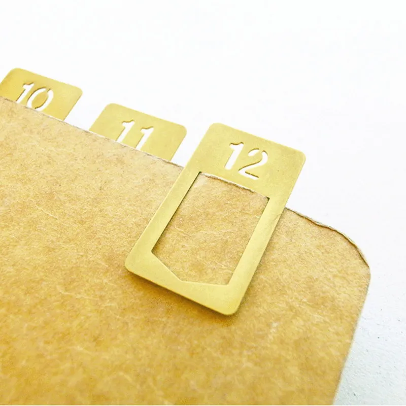 12 Pcs/lot Vintage Copper Book - Stationery Office And School Supply Stores avaliação e preço