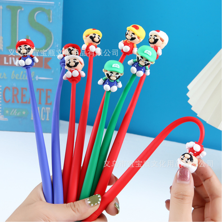 12/48Pcs Super Mario Cute Swin - Fountain Pen Ink avaliação e preço