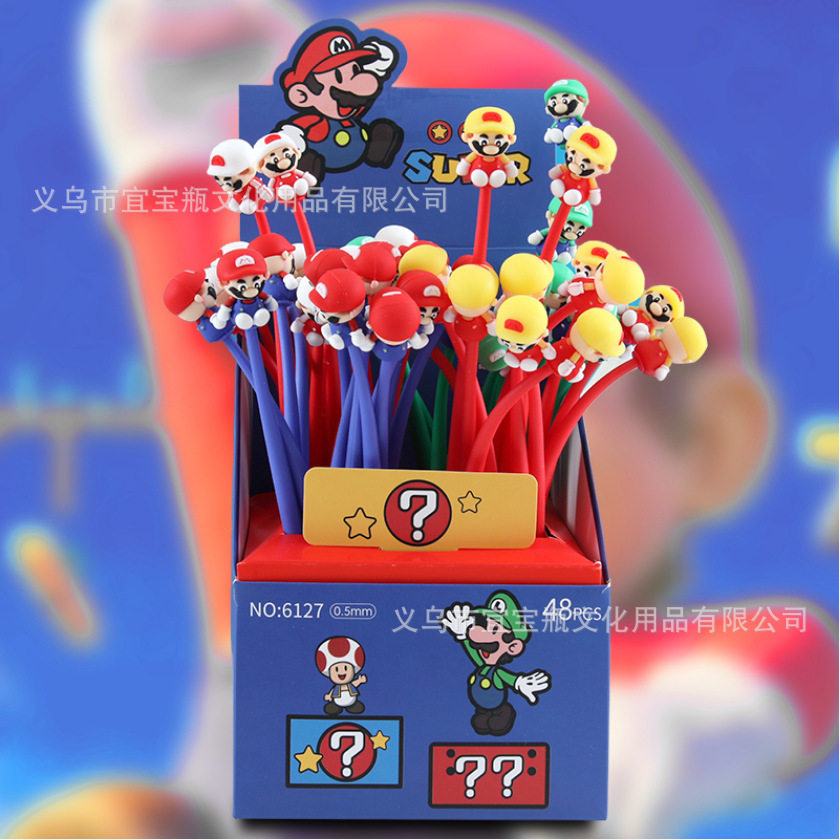 12/48Pcs Super Mario Cute Swin - Fountain Pen Ink avaliação e preço