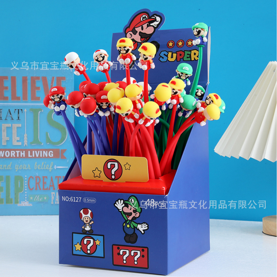 12/48Pcs Super Mario Cute Swin - Fountain Pen Ink avaliação e preço
