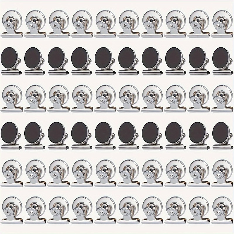 60pcs Strong Magnetic Clips fo - Paperclip Magnetic Set avaliação e preço