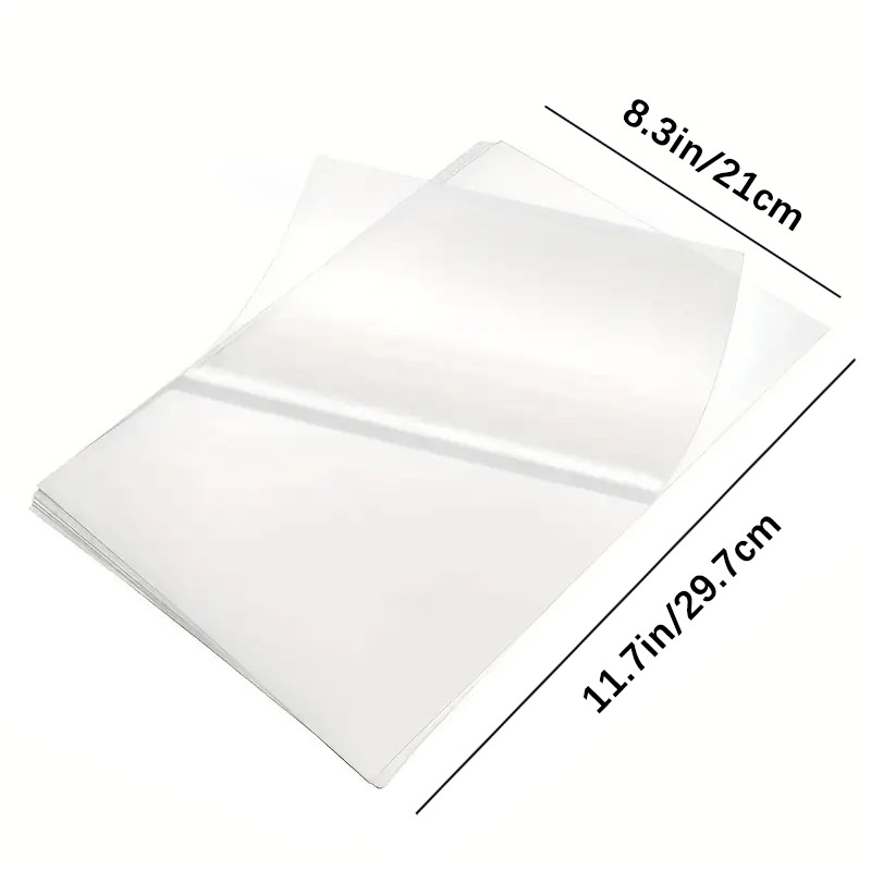 ESHANG 20Sheets Clear Cold Lam - Document Laminator Pouch avaliação e preço