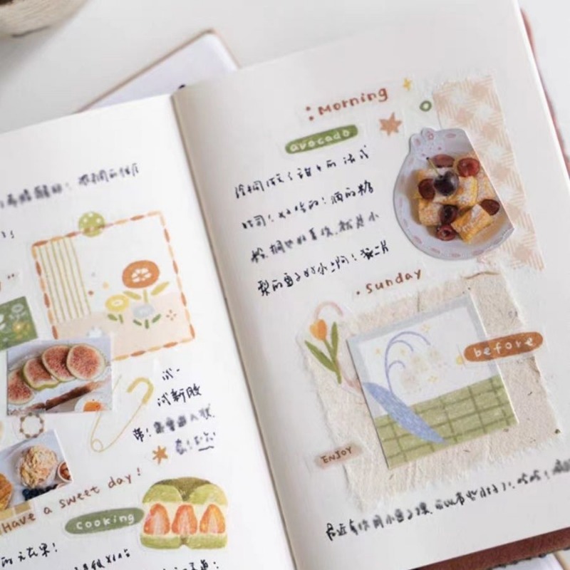 Simple Literature Art Little C - Washi Tape Set avaliação e preço