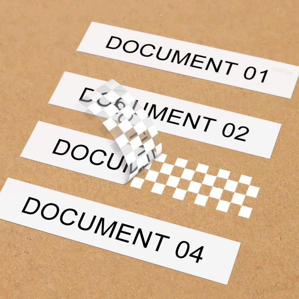 1PCS 9/12/18/24/36mm Security  - Label Printer Tape avaliação e preço