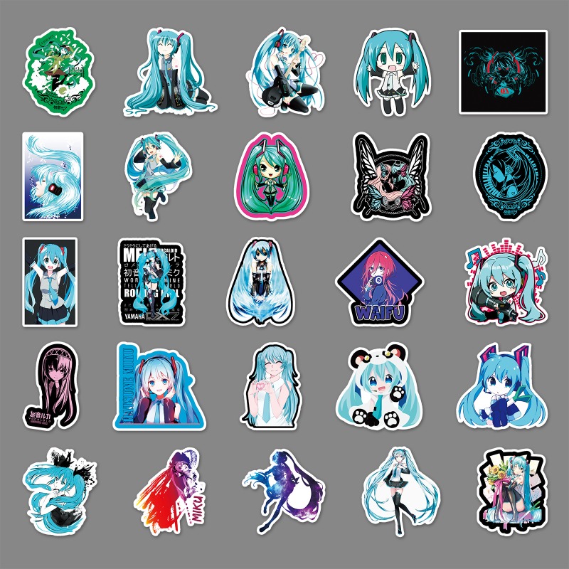 Hatsune Miku Graffiti Stickers - Memo Pad Sticky avaliação e preço
