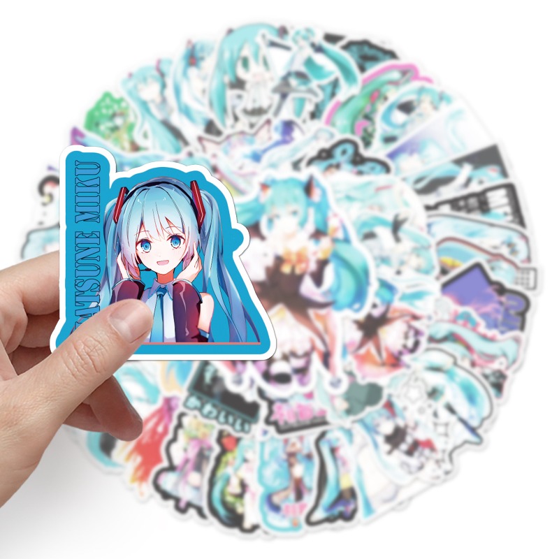 Hatsune Miku Graffiti Stickers - Memo Pad Sticky avaliação e preço