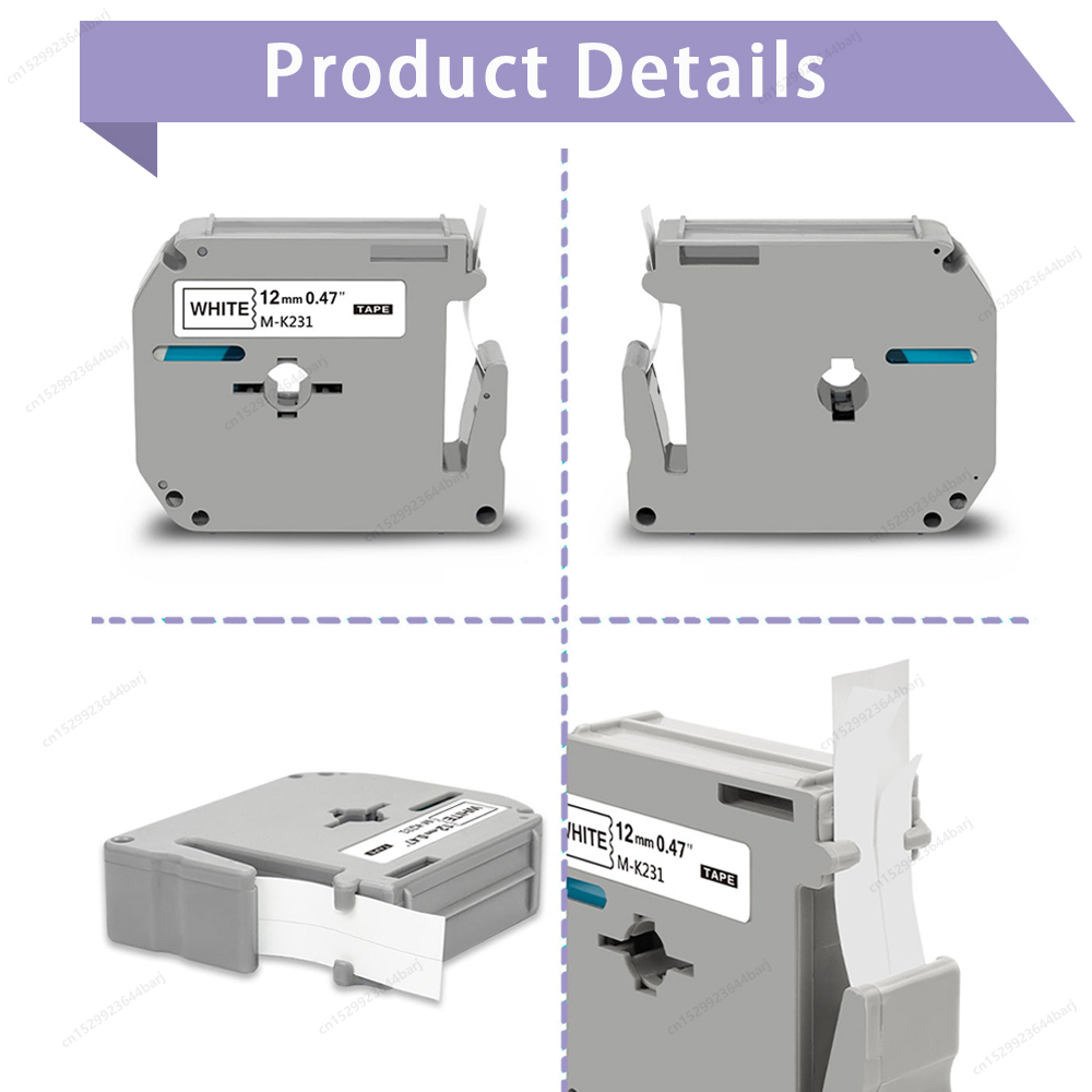 1/3/5Pack M-K231 M Tape Compat - Label Printer Tape avaliação e preço