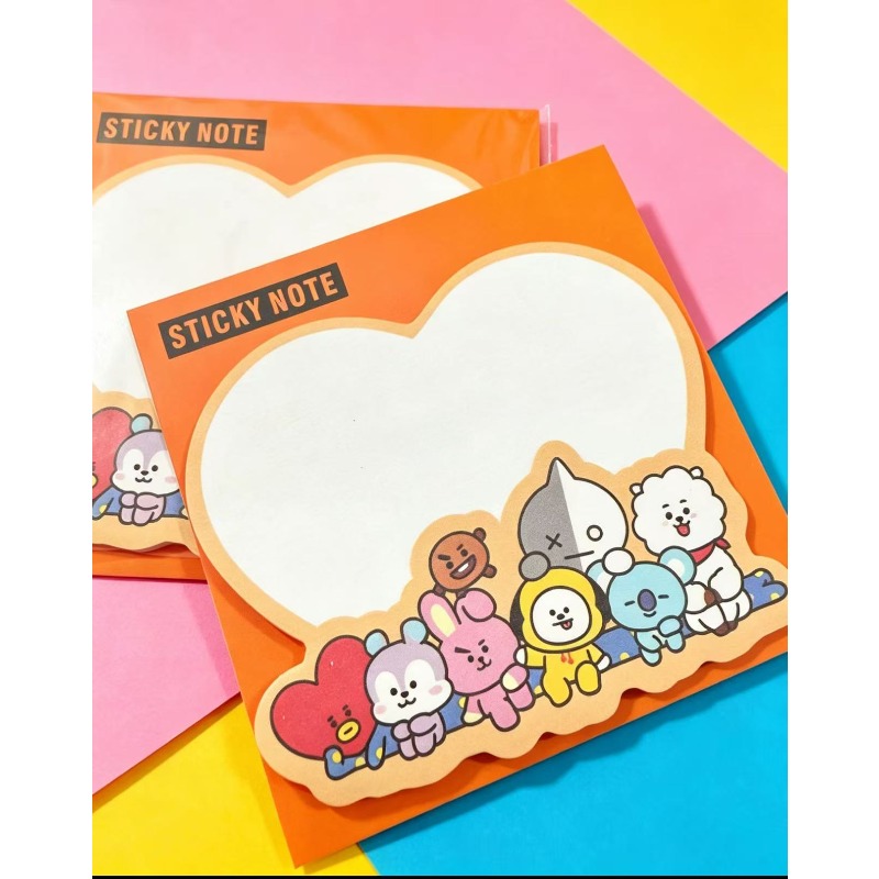 BT21 Creative Cute Sticky Note - Memo Pad Sticky avaliação e preço