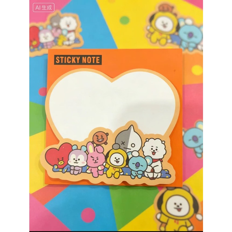 BT21 Creative Cute Sticky Note - Memo Pad Sticky avaliação e preço