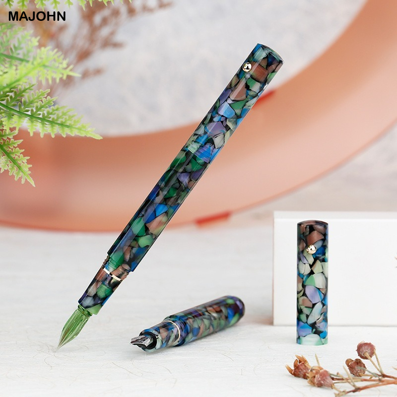 MAJOHN N8 Resin Glass Dip Pen  - Fountain Pen Ink avaliação e preço