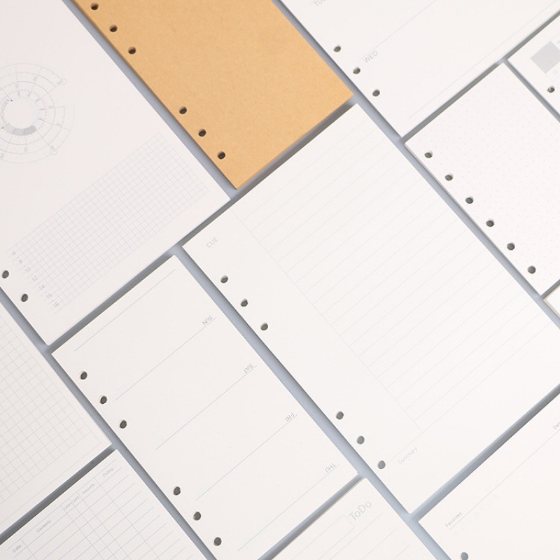 A5 A6 A7 Loose Leaf Notebook R - Notebook Dotted A5 avaliação e preço