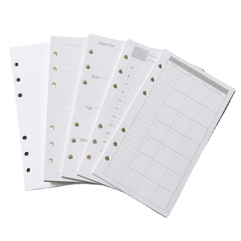 A5 A6 A7 Loose Leaf Notebook R - Notebook Dotted A5 avaliação e preço