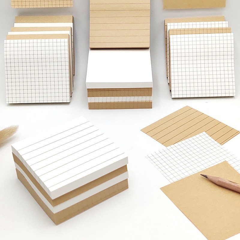 80 Sheets Memo Pad Sticky Note - Office Stationery Supply List avaliação e preço