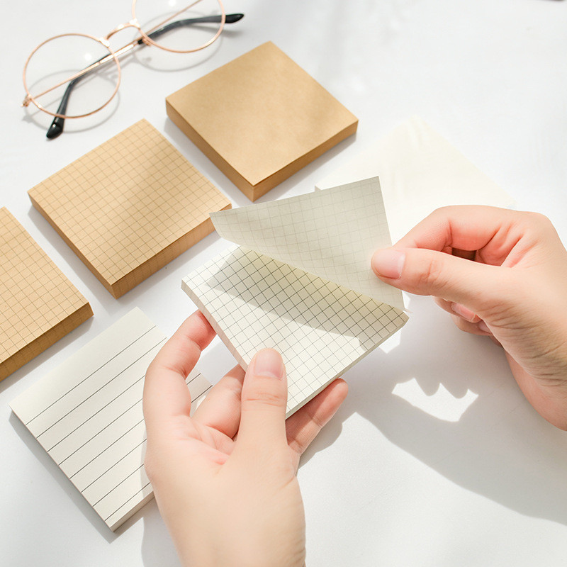 80 Sheets Memo Pad Sticky Note - Office Stationery Supply List avaliação e preço