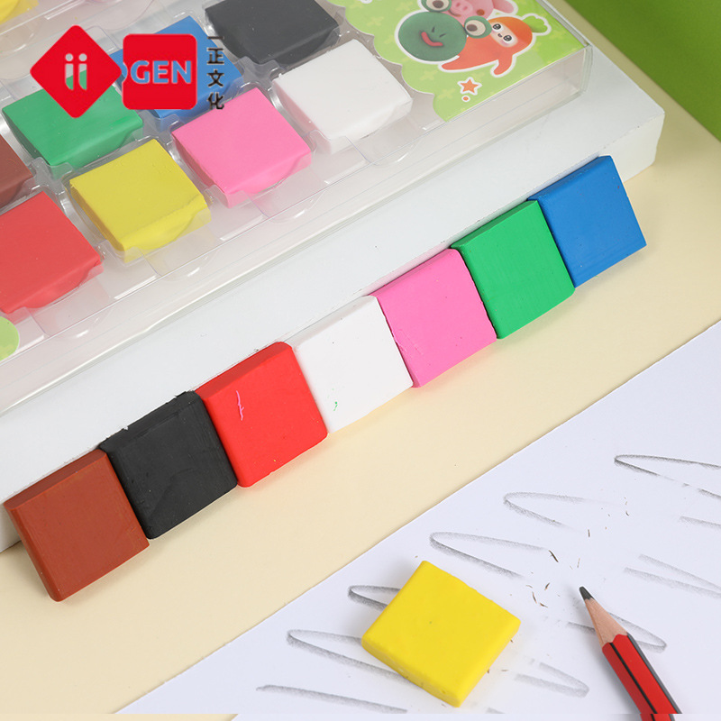 8 PCS/Lot High Quality Candy C - Rubber Eraser Kneaded avaliação e preço