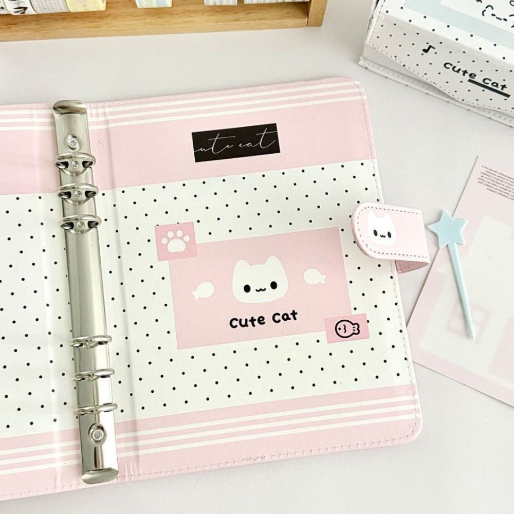 Korean A5 Loose-leaf Notebook  - Notebook Dotted A5 avaliação e preço