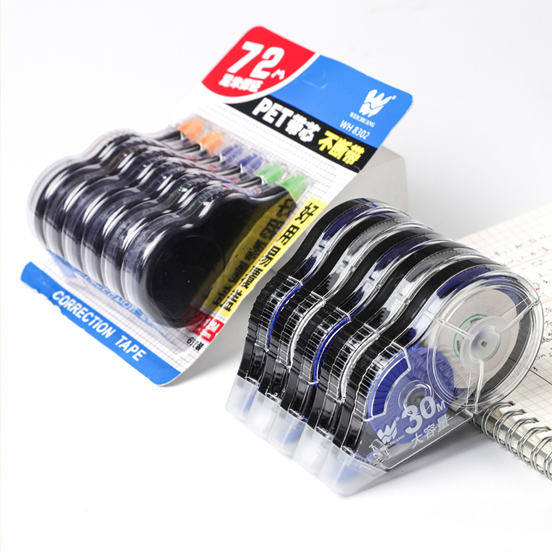 6pcs/Set School Correction Tap - Correction Tape Roller avaliação e preço