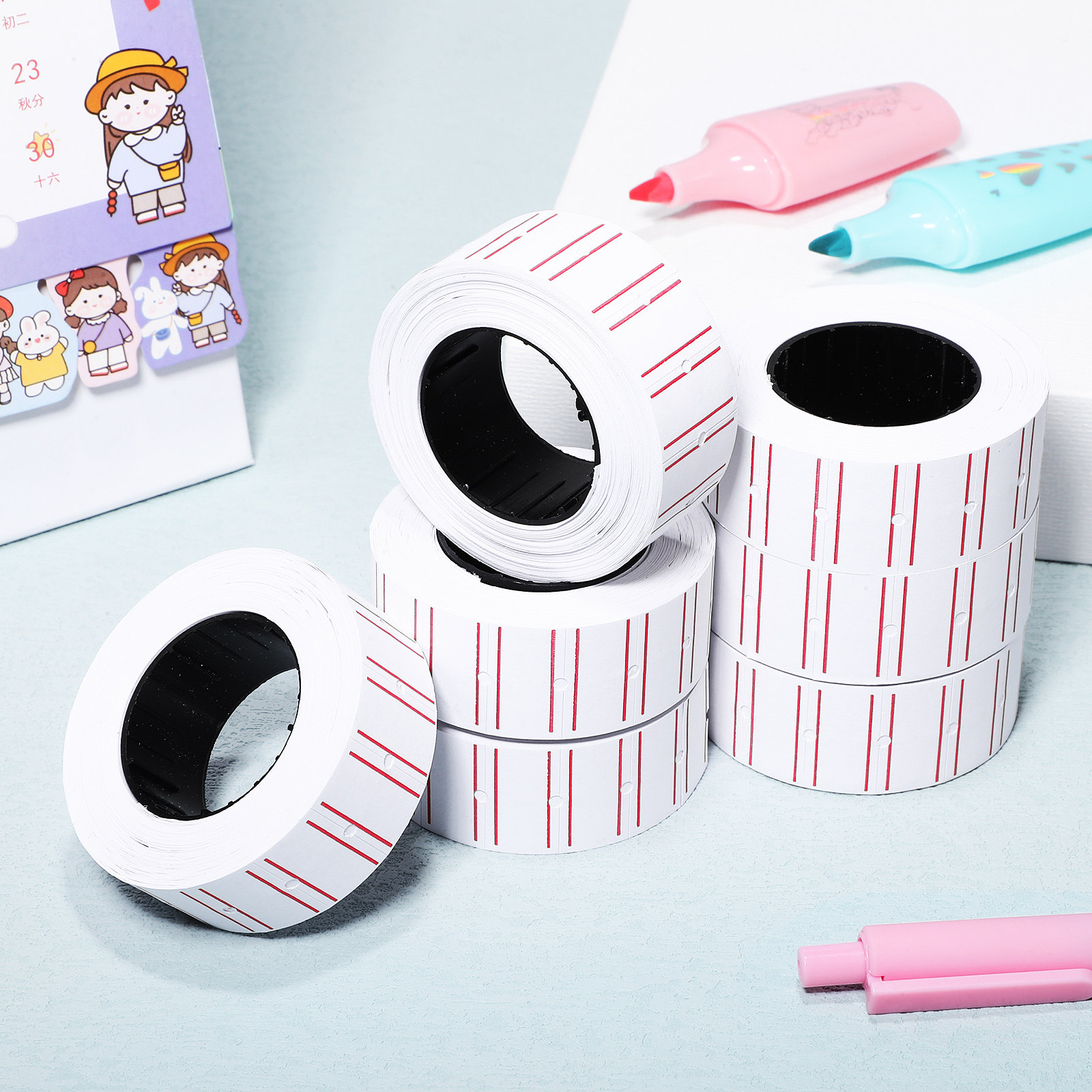 10 Rolls Price Tags Stickers W - Sticker Label Roll avaliação e preço