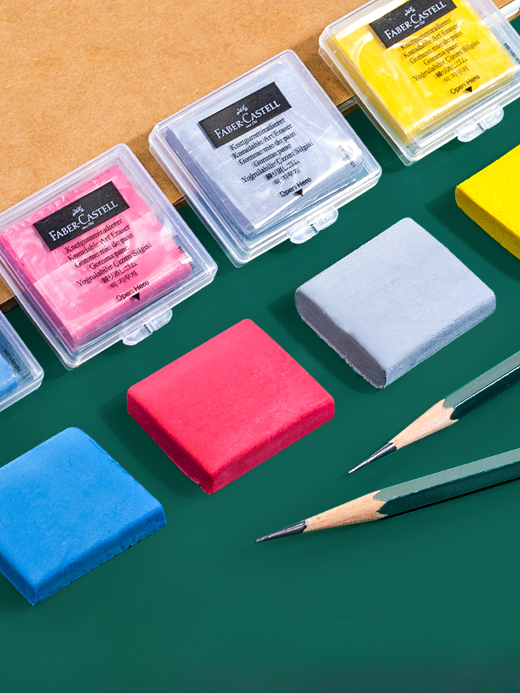 4PC Faber-Castell kneaded Eras - Rubber Eraser Kneaded avaliação e preço