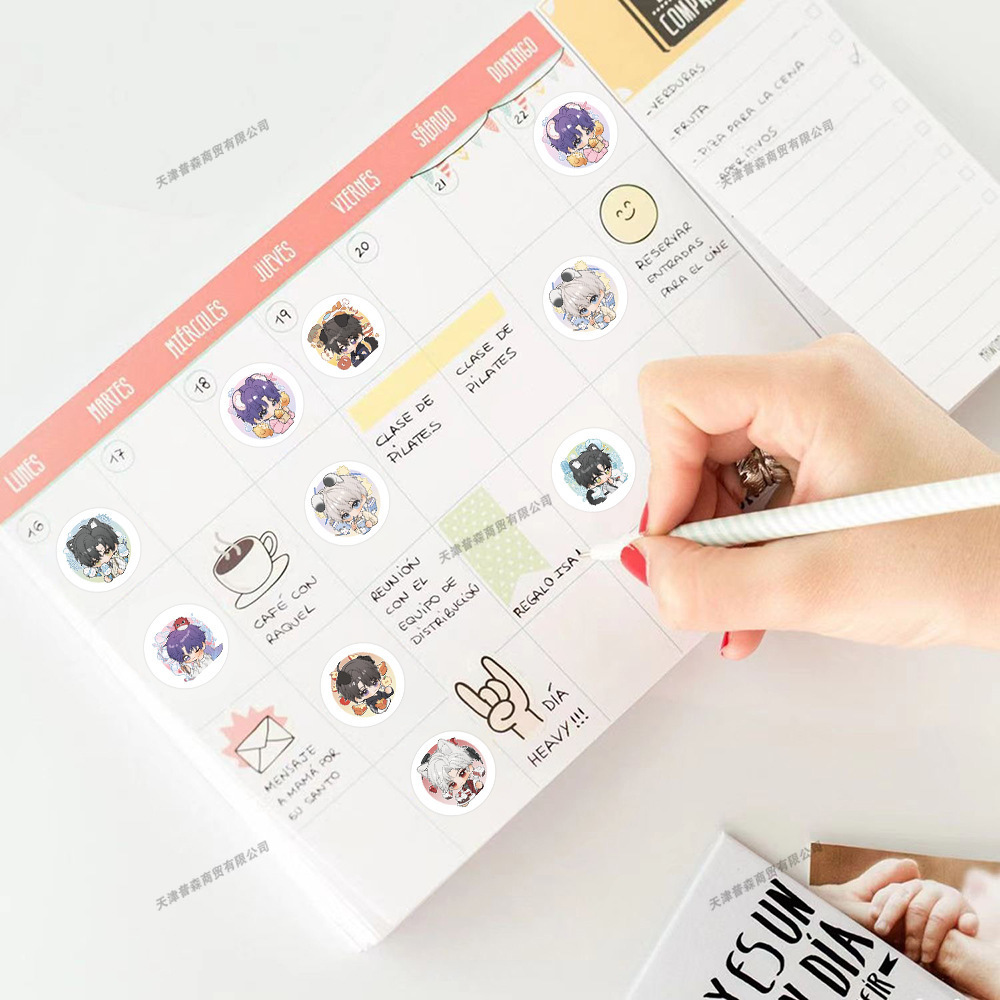 500Pcs Roll Kawaii Cartoon Sti - Memo Pad Sticky avaliação e preço