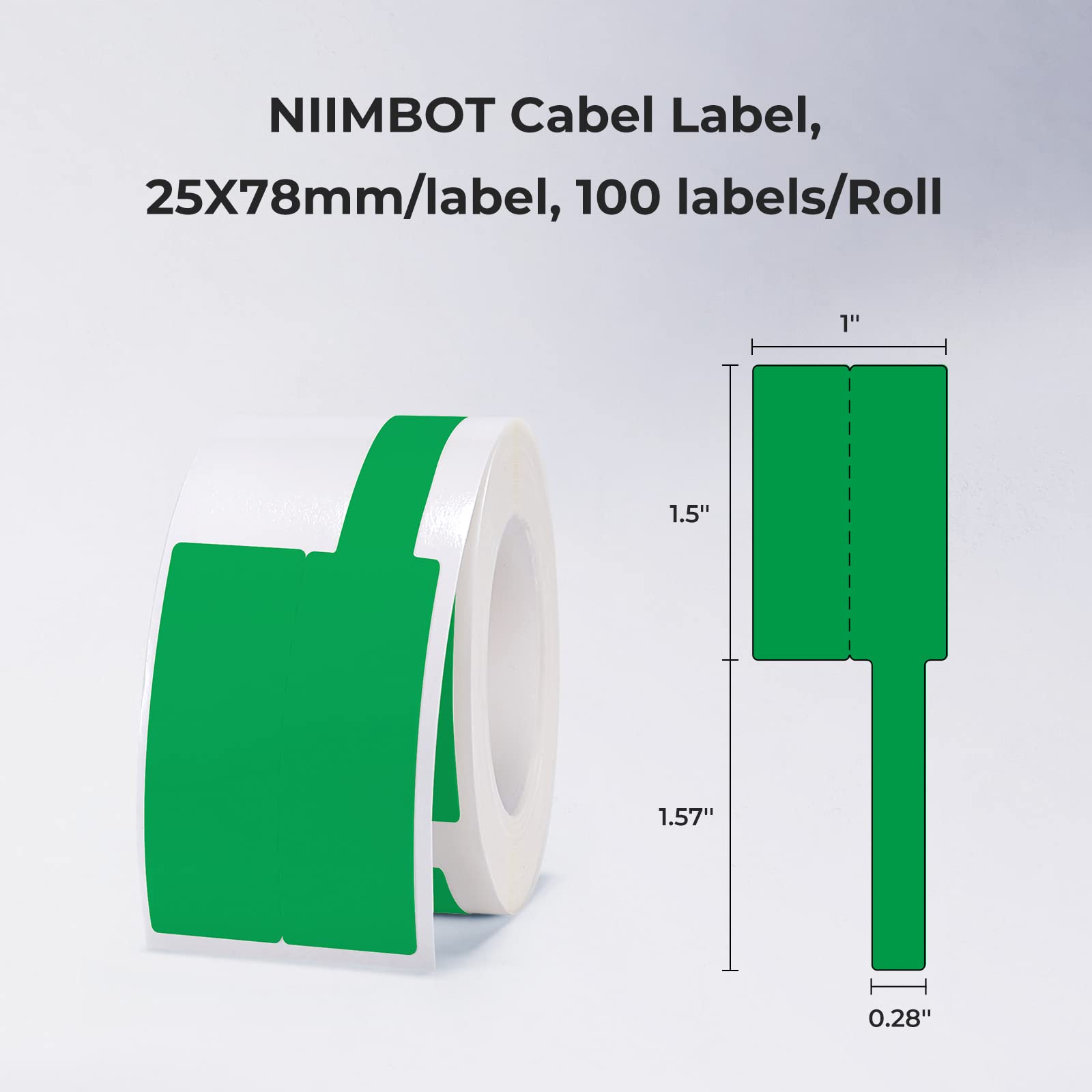 Niimbot Color Cable Label Wate - Label Printer Tape avaliação e preço