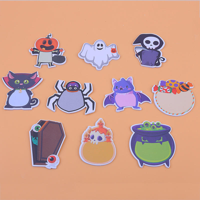 200Pages Halloween Theme Memo  - Memo Pad Sticky avaliação e preço
