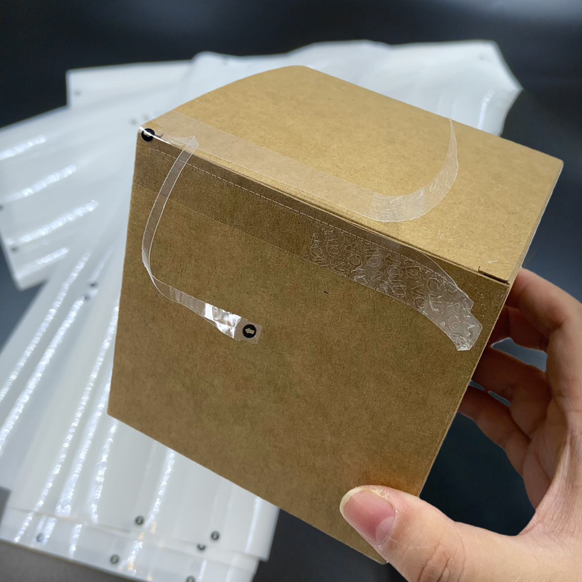 36/72pcs Transparent Adhesive  - Label Printer Tape avaliação e preço