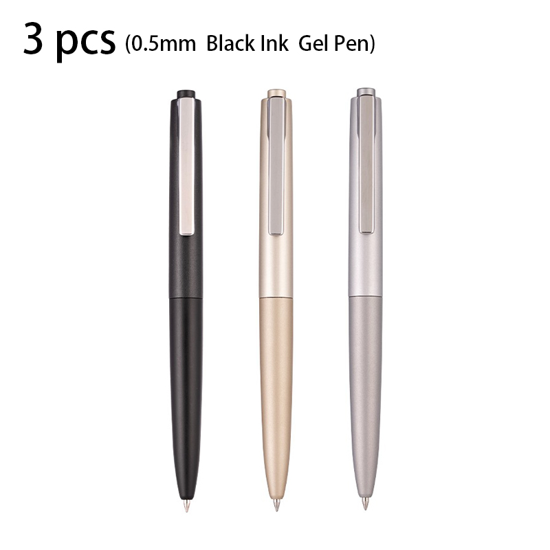 Deli 3pcs 0.5mm/0.7mm Black In - Stationery Supplies Business avaliação e preço