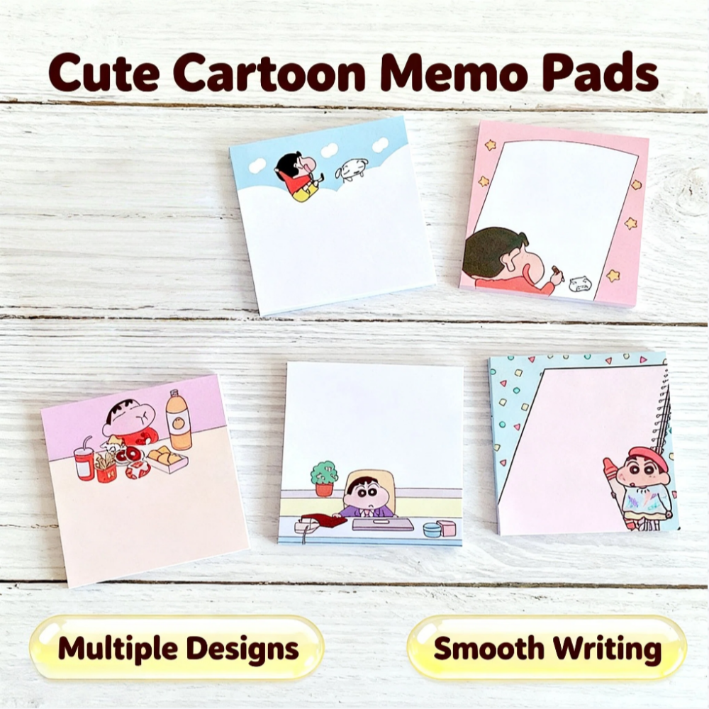 Crayon Shin-chan sticky notes. - Memo Pad Sticky avaliação e preço